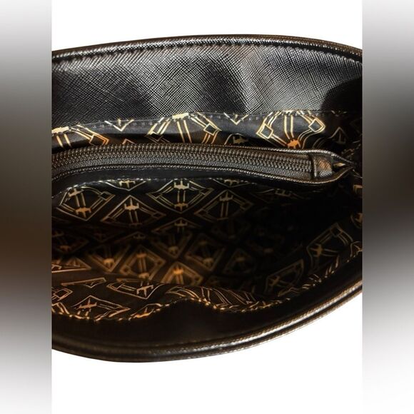 LoungeFly Star Wars rule the galaxy Black and Gold Handbag - Picture 6 of 7